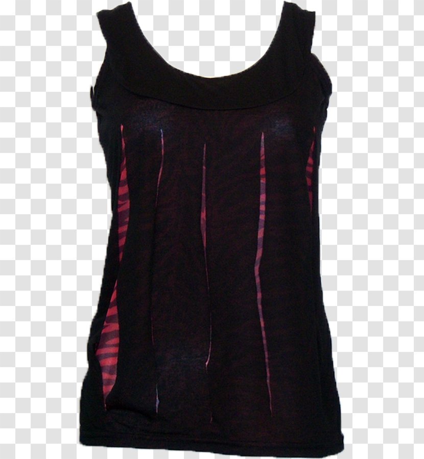 Little Black Dress Gilets Velvet Shoulder - Vest Transparent PNG