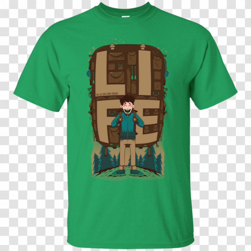 T-shirt Clothing Sleeve Gildan Activewear - Green - Family Tshirt Transparent PNG
