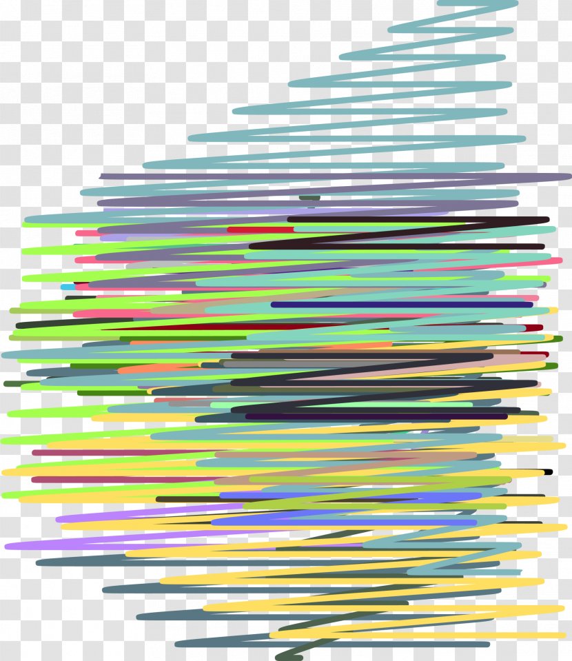 Graffiti Graphic Design Distortion - Twisted Lines Transparent PNG