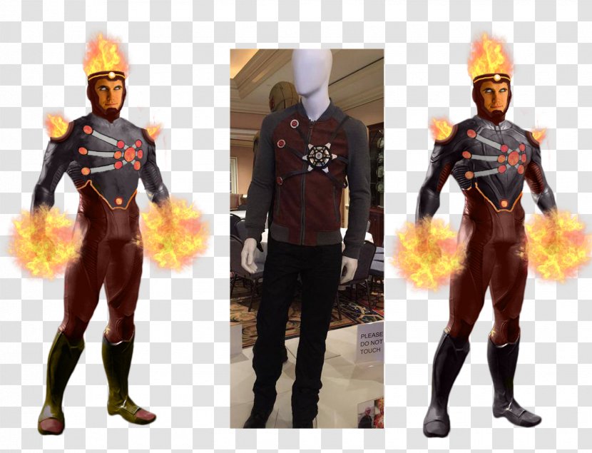 Firestorm Eobard Thawne Heat Wave Arrowverse Costume - Flash Vs Arrow Transparent PNG