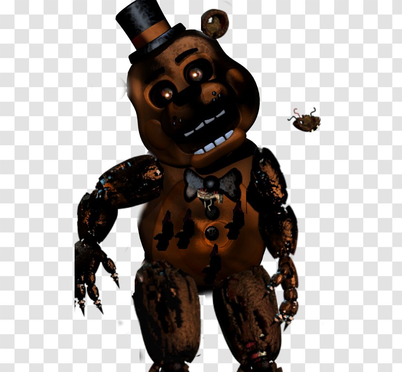 Five Nights At Freddy's 2 4 3 Animatronics - Game - Golden Ear Transparent PNG