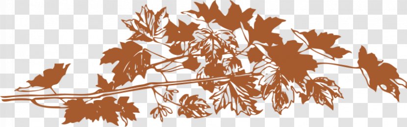 Autumn Leaf Color Clip Art - Line - Leaves Transparent PNG