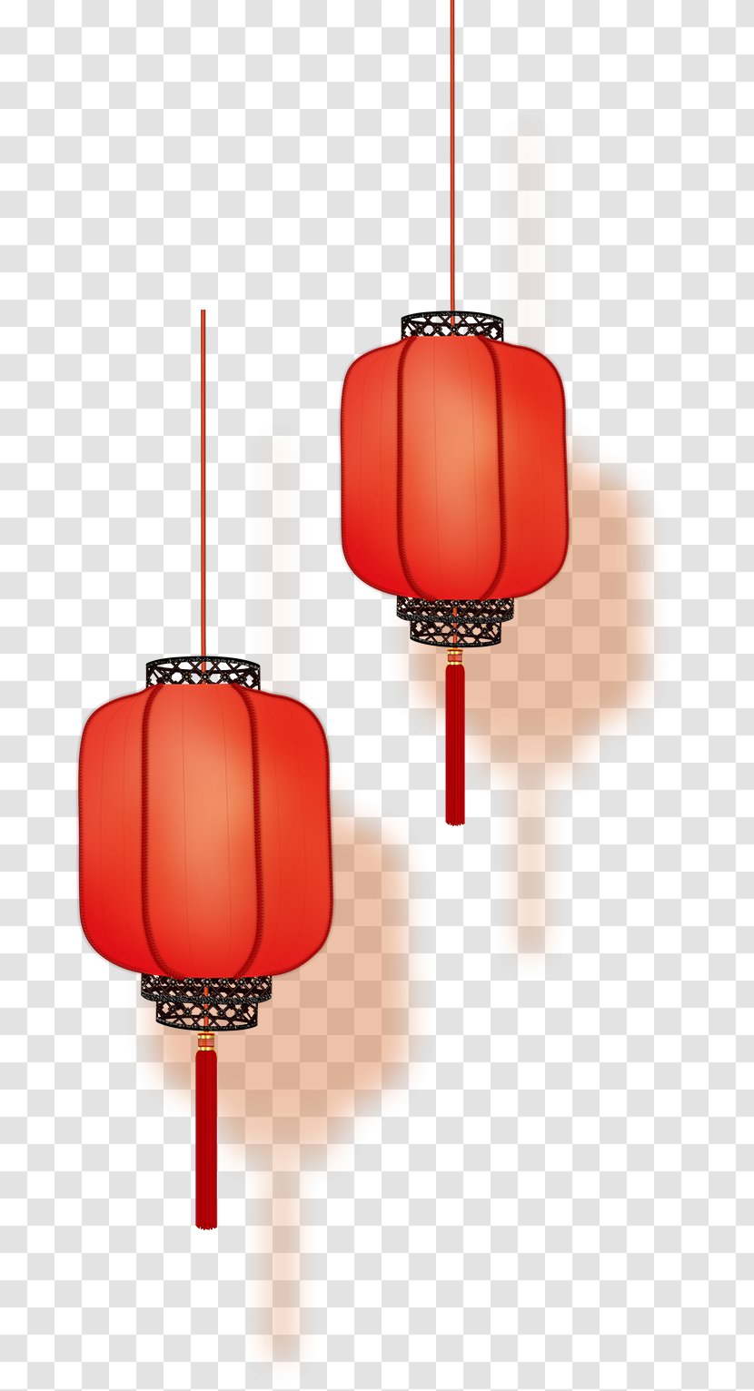 Lantern Festival Chinese New Year - Festive Lanterns Transparent PNG
