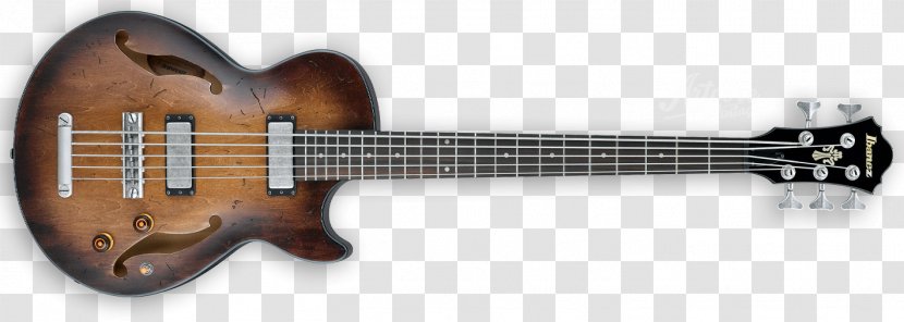 Gibson Les Paul Ibanez Artcore Series Bass Guitar Pickup - Flower Transparent PNG