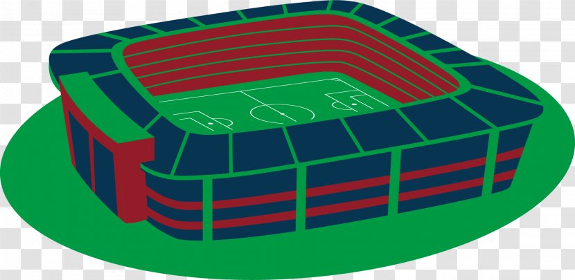 Stadium Football Pitch Sport - Field Vector Material Transparent PNG