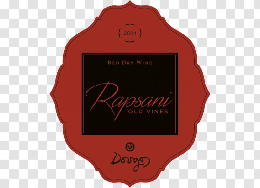 Rapsani Xinomavro Red Wine Pasta Brand - Tomato Sauce - Vine Label Transparent PNG