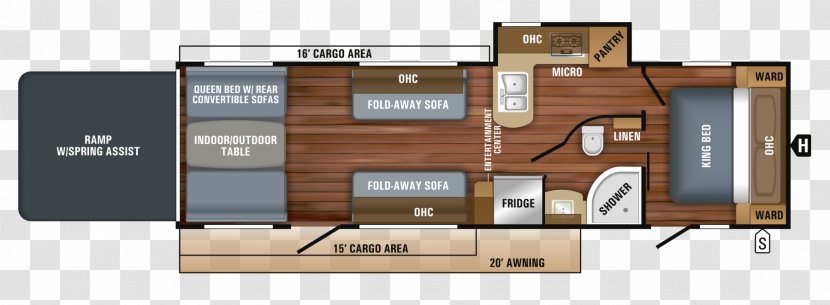 Campervans Jayco, Inc. Floor Plan Caravan Popup Camper - Elevation - Pull Buckle Armchair Transparent PNG