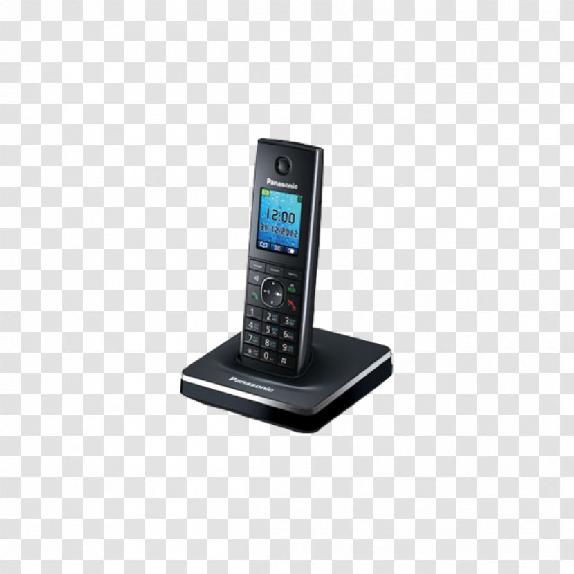 Digital Enhanced Cordless Telecommunications Telephone Panasonic Caller ID - Electronics - Kxtg681 Transparent PNG