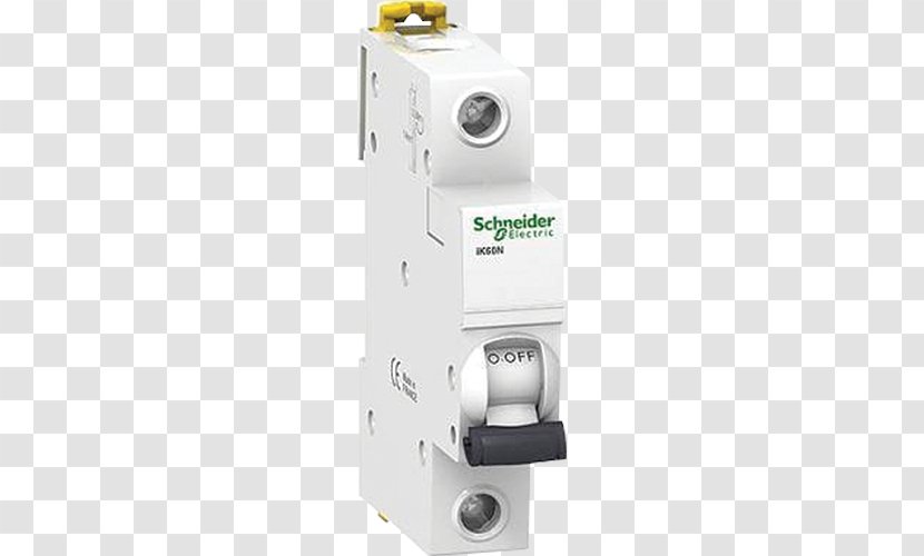 Circuit Breaker Schneider Electric Disjoncteur à Haute Tension Electrical Switches Overvoltage - Electronic Component - Pole Transparent PNG