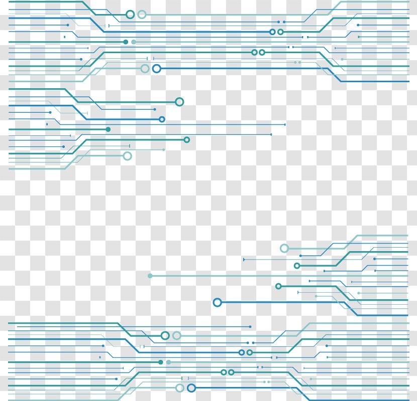 Technology Euclidean Vector Electrical Network - Product - Circuit Chip Texture Background Free Download Transparent PNG