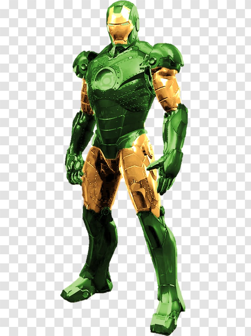 Green Lantern Corps Iron Superhero Art - Figurine - Cartoon Transparent PNG
