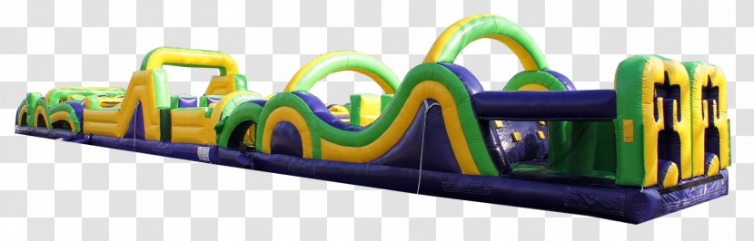 Obstacle Course Inflatable Bouncers Jumping Hearts Party Rentals - Outdoor Play Equipment Transparent PNG