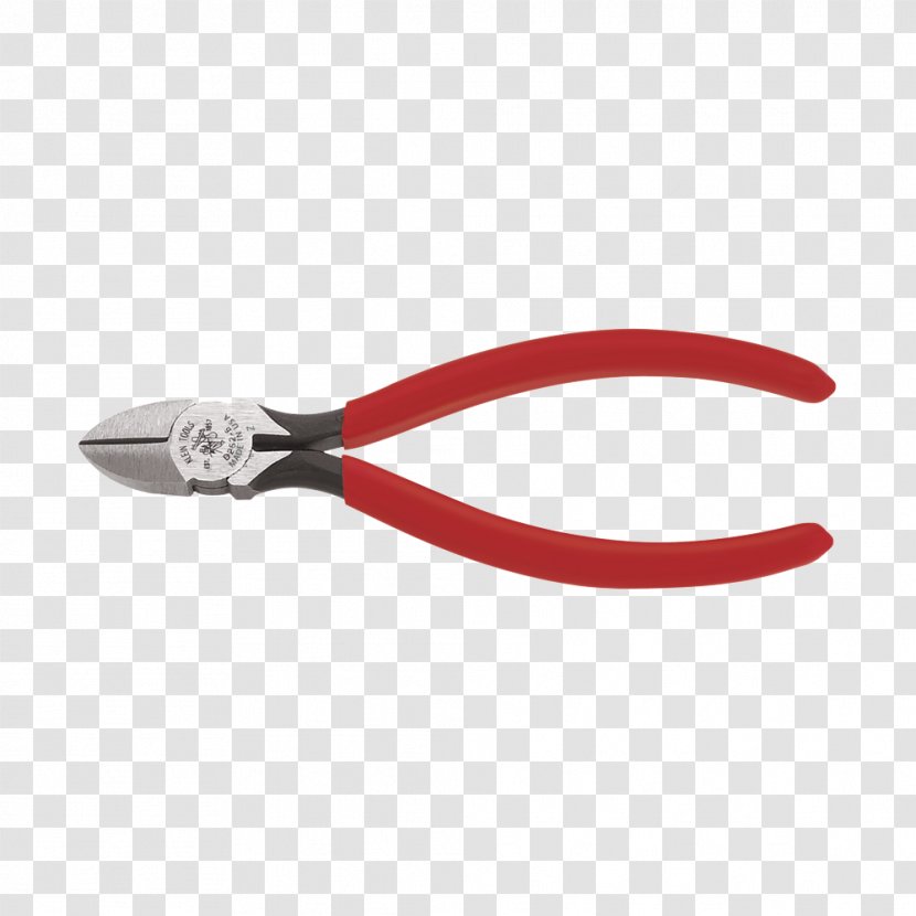Diagonal Pliers Klein Tools Needle-nose Hand Tool Transparent PNG