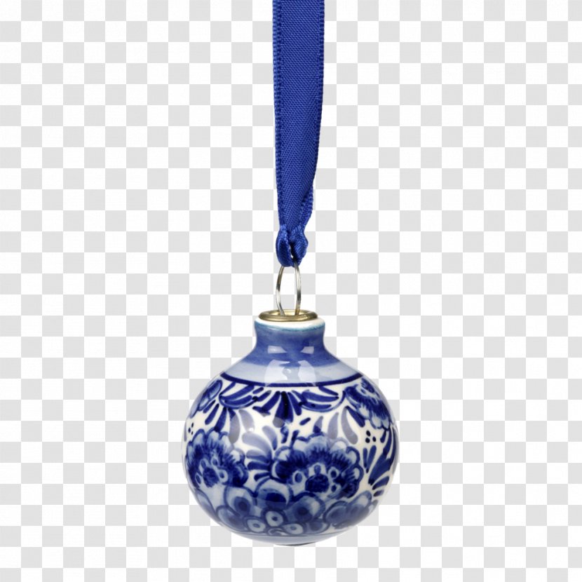 Glass Cobalt Blue Christmas Ornament Transparent PNG