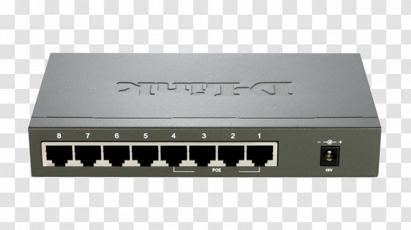 Power Over Ethernet Network Switch D-Link Gigabit - Storage Systems - Computer Transparent PNG