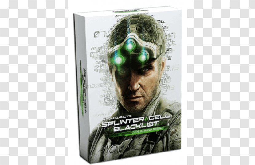 Tom Clancy's Splinter Cell: Blacklist Sam Fisher Ghost Recon: Future Soldier The Division - Xbox 360 - Cell Transparent PNG