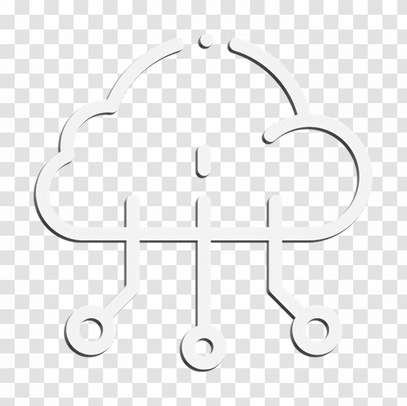 Big Data Icon Cloud Computing Icon Transparent PNG