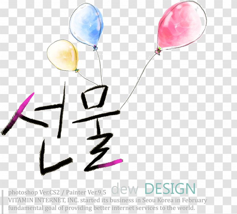 Balloon Birthday Gift Design - Text - Pics From Transparent PNG