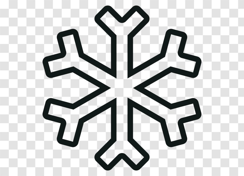 Snowflake Drawing Stencil Coloring Book - Color Transparent PNG