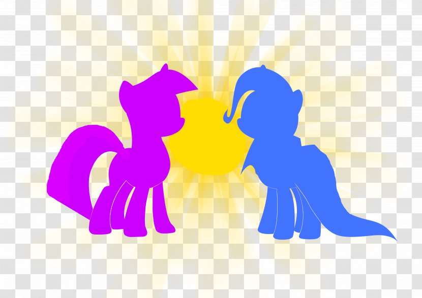 Pony Horse Clip Art Illustration Dog - Silhouette Transparent PNG