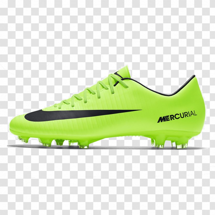 Air Force 1 Nike Mercurial Vapor Football Boot Shoe - Sportswear Transparent PNG