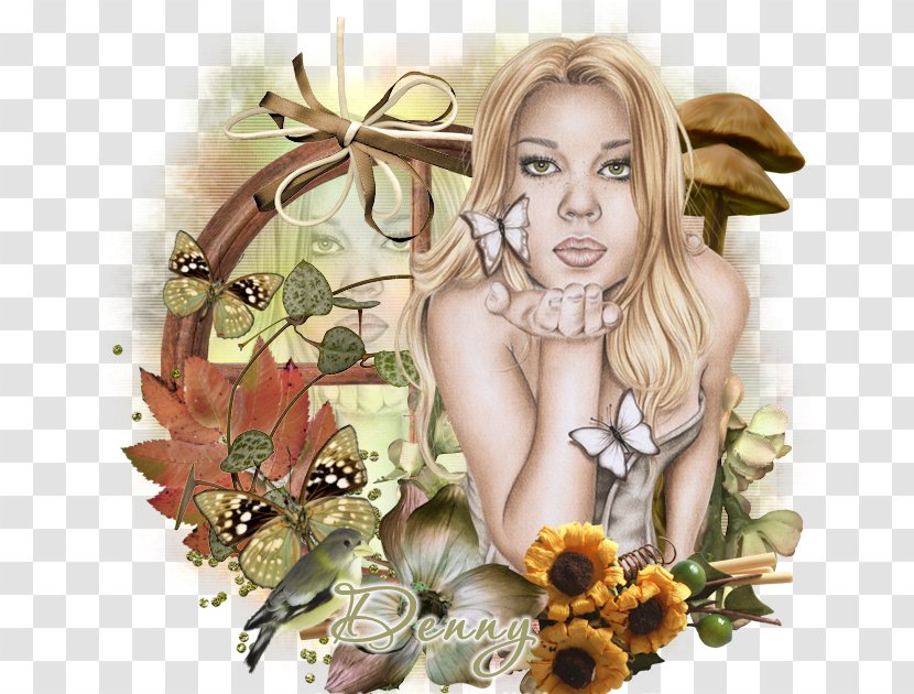 Floral Design Insect Fairy Pollinator Transparent PNG