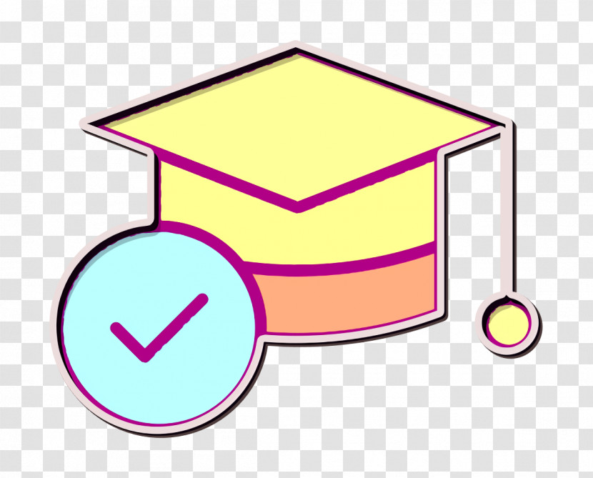 Mortarboard Icon Graphic Design Icon Transparent PNG