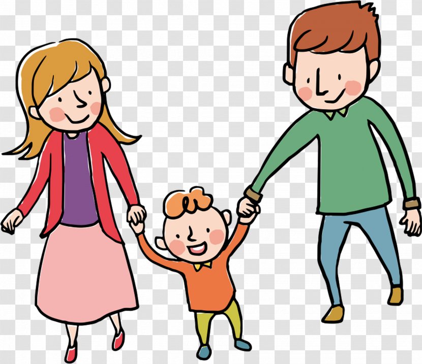 Illustration Cartoon Vector Graphics Image Drawing - Fictional Character - Family Of People Transparent PNG