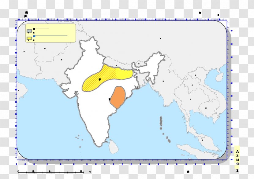 Kingdom Of The Videhas Kalinga Gandhara Kosala Map - Text - India Transparent PNG
