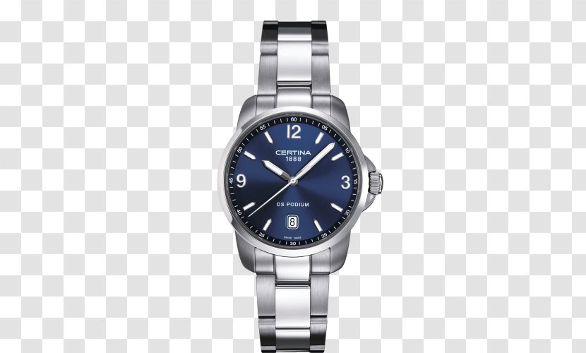 Certina Kurth Frères Chronometer Watch Chronograph Tissot - Strap Transparent PNG
