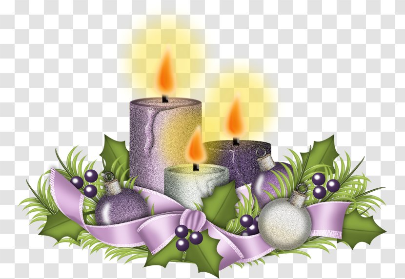 Christmas Advent Sunday Gaudete Greeting & Note Cards - Candle Transparent PNG