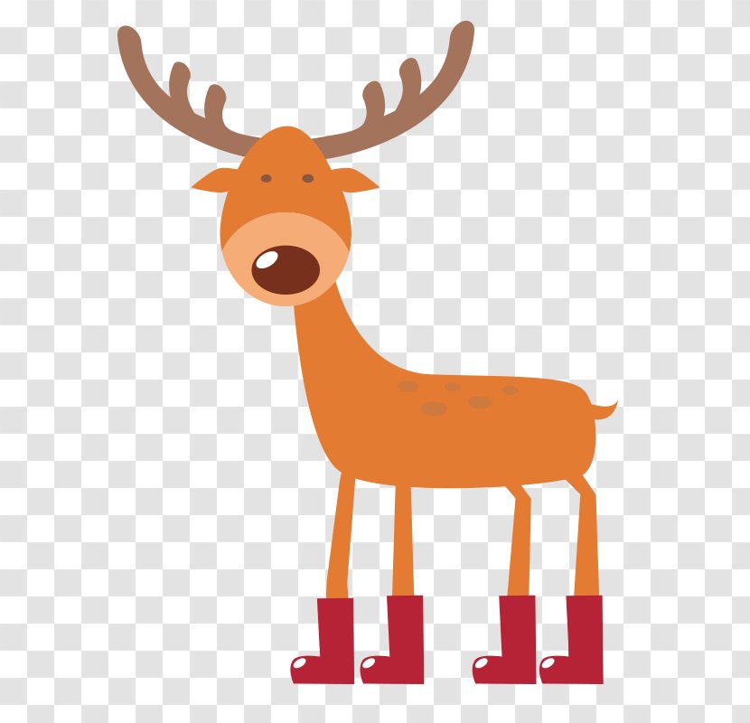 New Years Eve Christmas Santa Claus Wish - Gift - Deer Transparent PNG