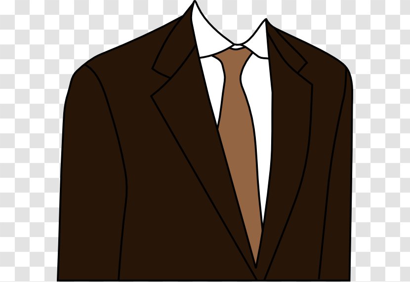 Suit Necktie Free Content Clip Art - Blazer - Cartoon Transparent PNG