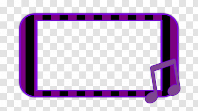 Purple DeviantArt Color Chroma Key - Magenta - Technology Border Transparent PNG