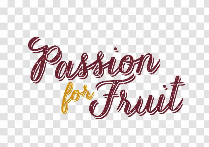 Calligraphy Logo T-shirt Font - Tshirt - Passion Fruit Transparent PNG