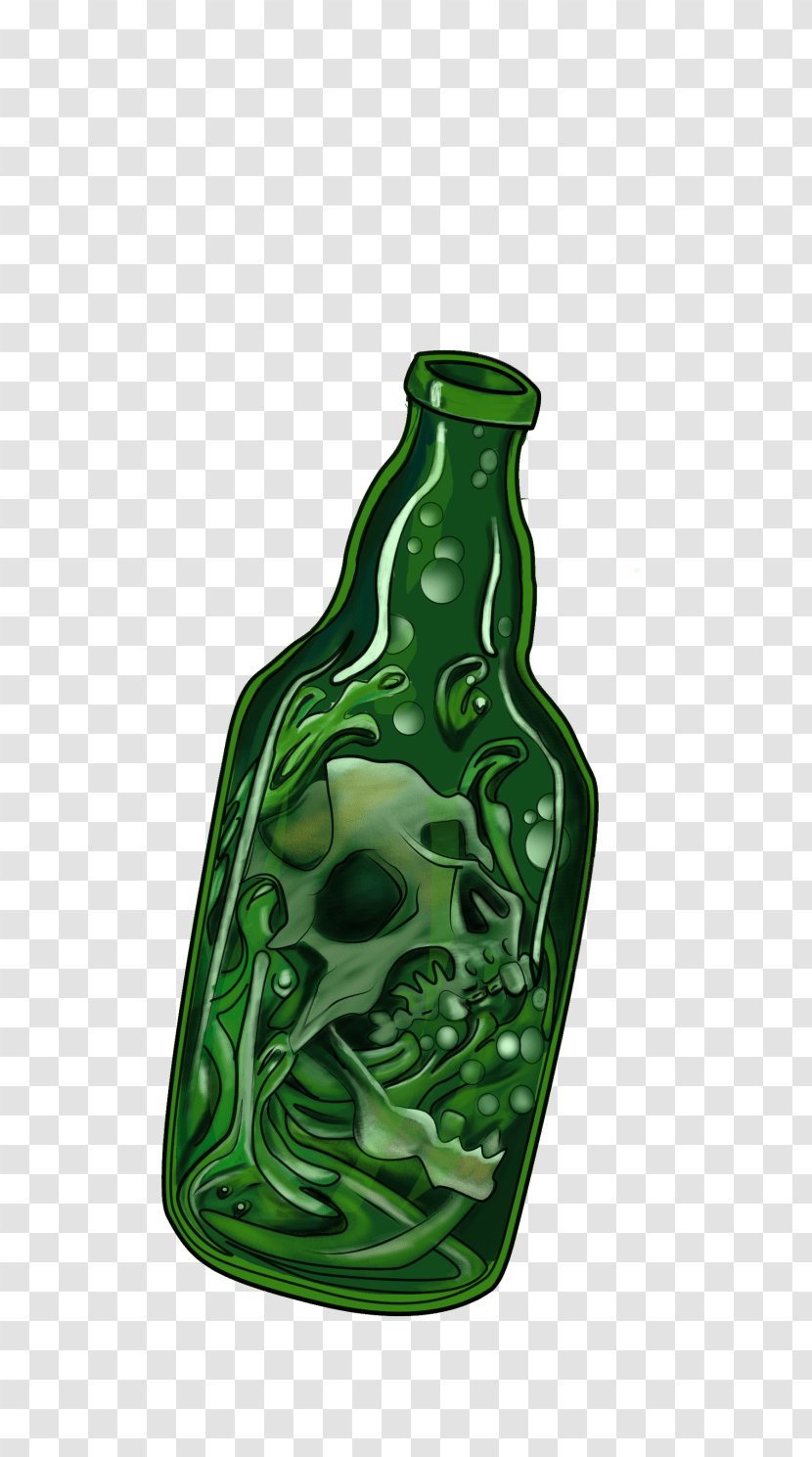 Background Green - Bottle - Home Accessories Tableware Transparent PNG