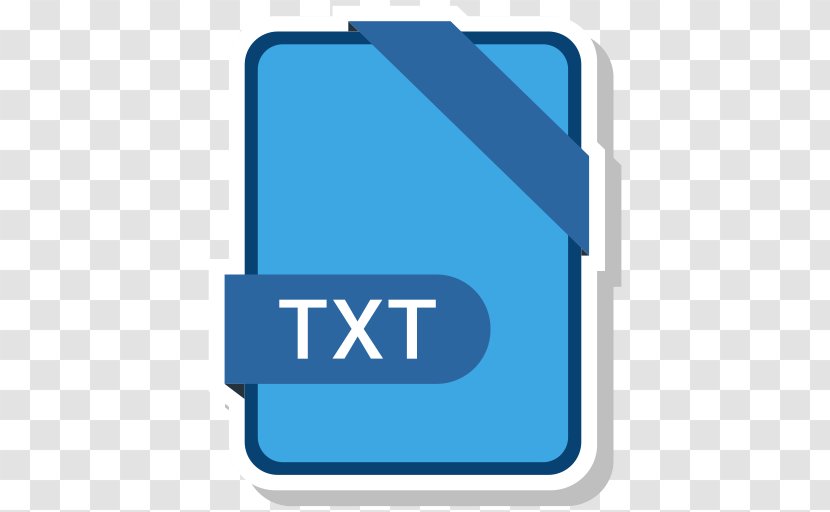Text File Plain Filename Extension - Logo - Brand Transparent PNG