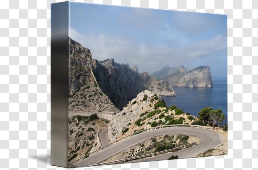 Cap De Formentor Stock Photography Escarpment Tourism - Long Road Home Transparent PNG