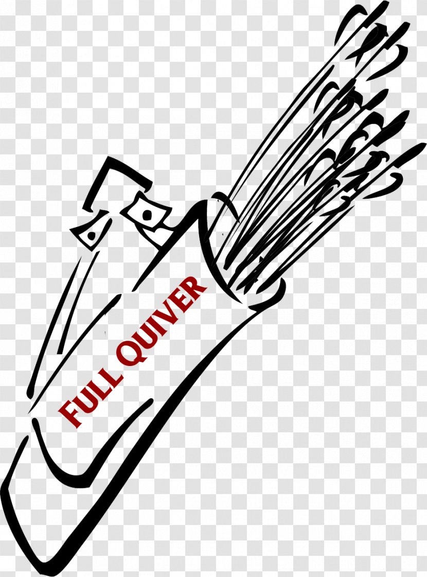 Quiver Drawing Hunting Coloring Book Arrow Transparent PNG