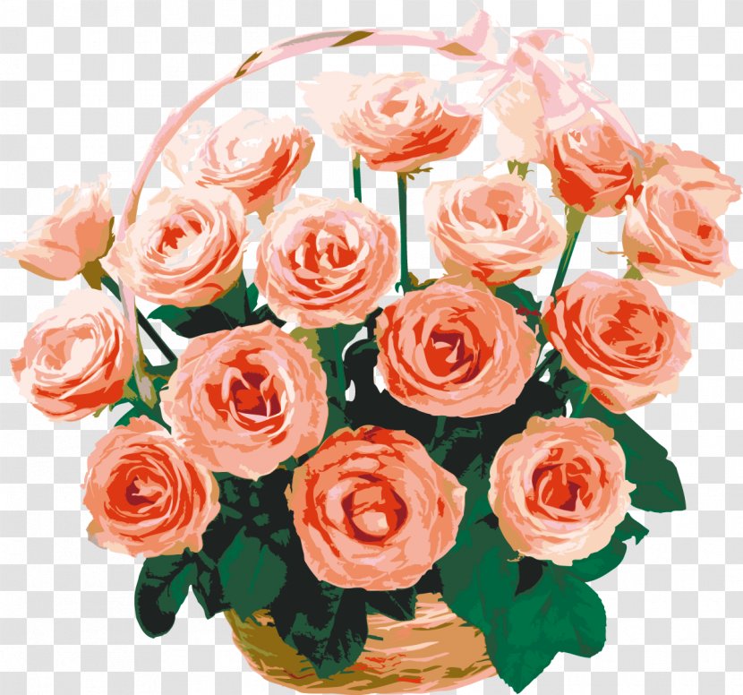 Flower Bouquet Rose Floral Design - Cut Flowers Transparent PNG