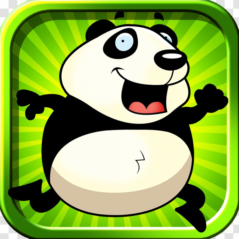 Giant Panda Royalty-free Drawing - Green - Cartoon Transparent PNG