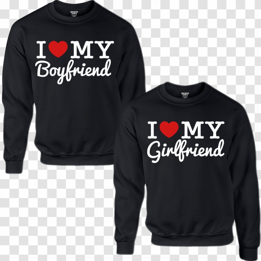 T-shirt Hoodie Boyfriend Girlfriend Love - Clothing Transparent PNG