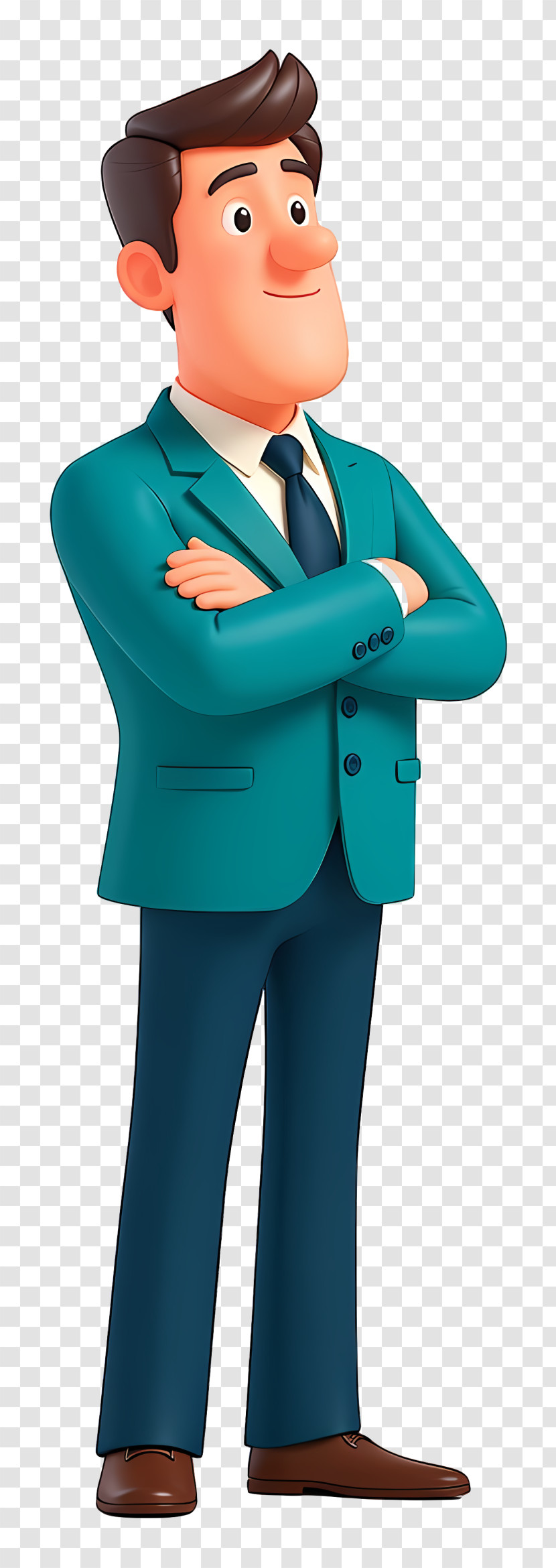 Confident Businessman In Suit Transparent PNG