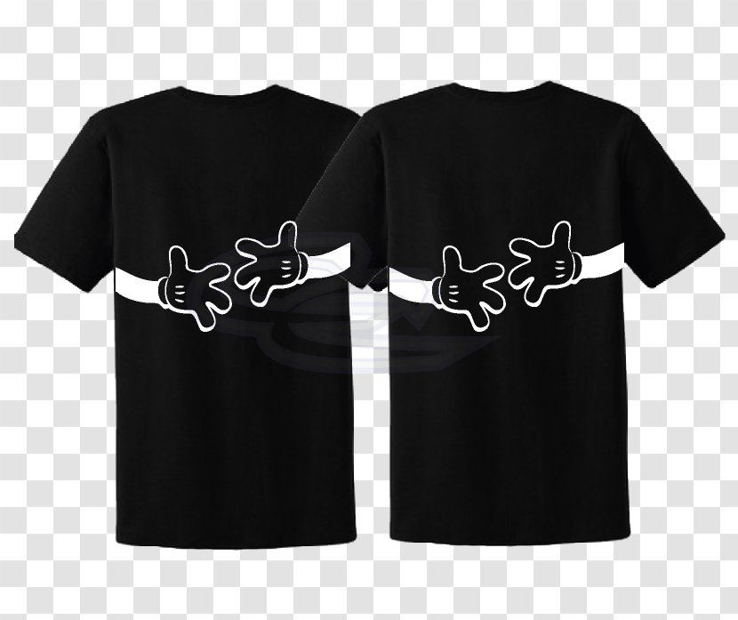 T-shirt Minnie Mouse Mickey Sleeve - Shirt Transparent PNG