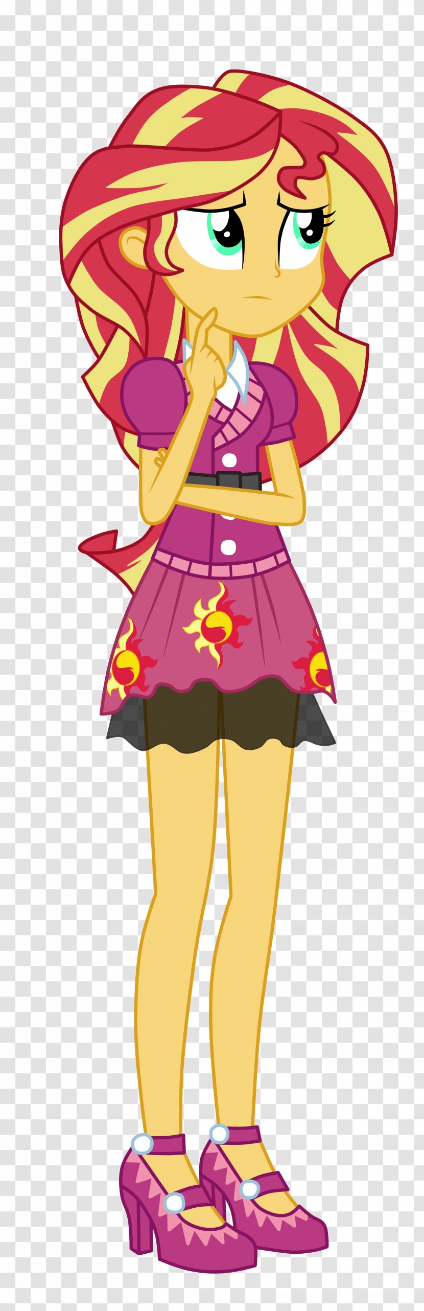 Sunset Shimmer Twilight Sparkle Pinkie Pie Rarity Equestria - Heart - My Little Pony Imagenes Transparent PNG