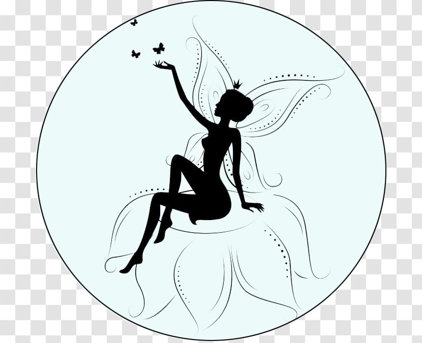 Royalty-free Fairy Silhouette - Pollinator Transparent PNG