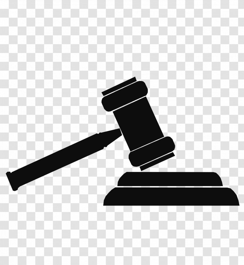 Clip Art Gavel Judge Lawyer Vector Graphics - Law - Court Clipart Transparent PNG