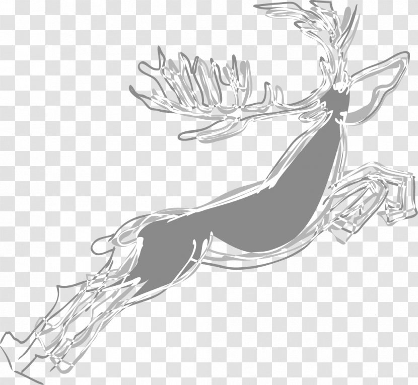Reindeer Pxe8re Davids Deer - Hand - West Transparent PNG