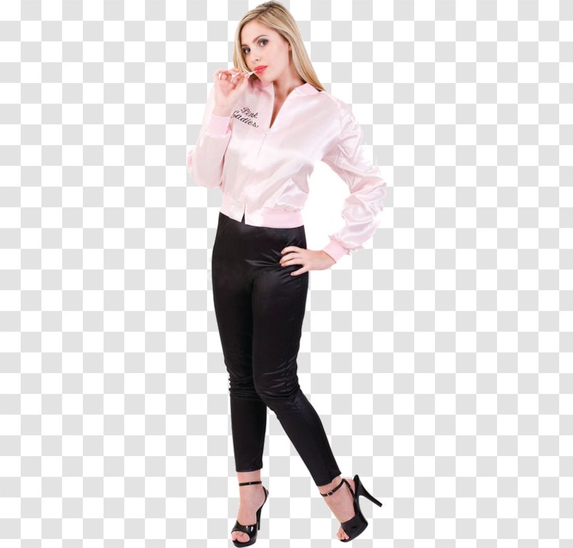 Leggings Waist Blouse Sleeve Jeans - Clothing - Grease Themed Party Transparent PNG