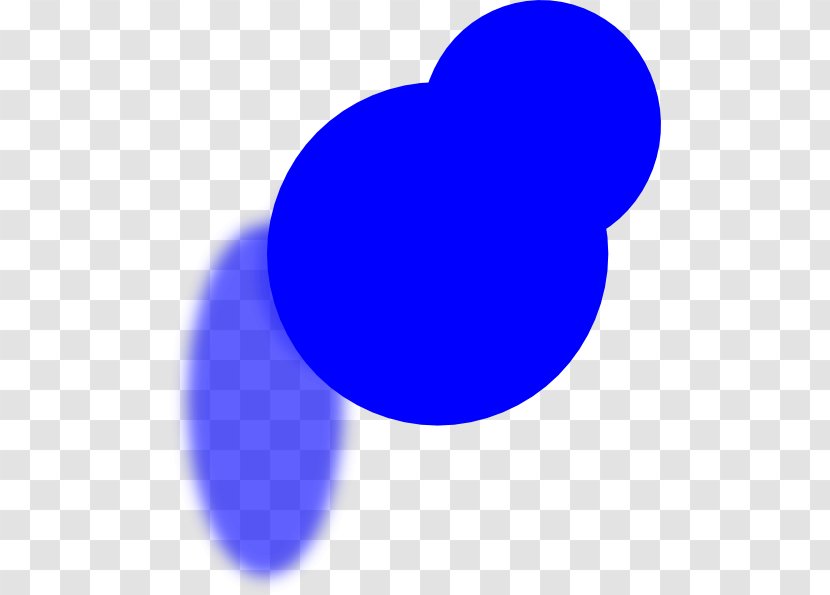 Drawing Pin Paper Clip Thumbnail Art - Heart - Electric Blue Transparent PNG